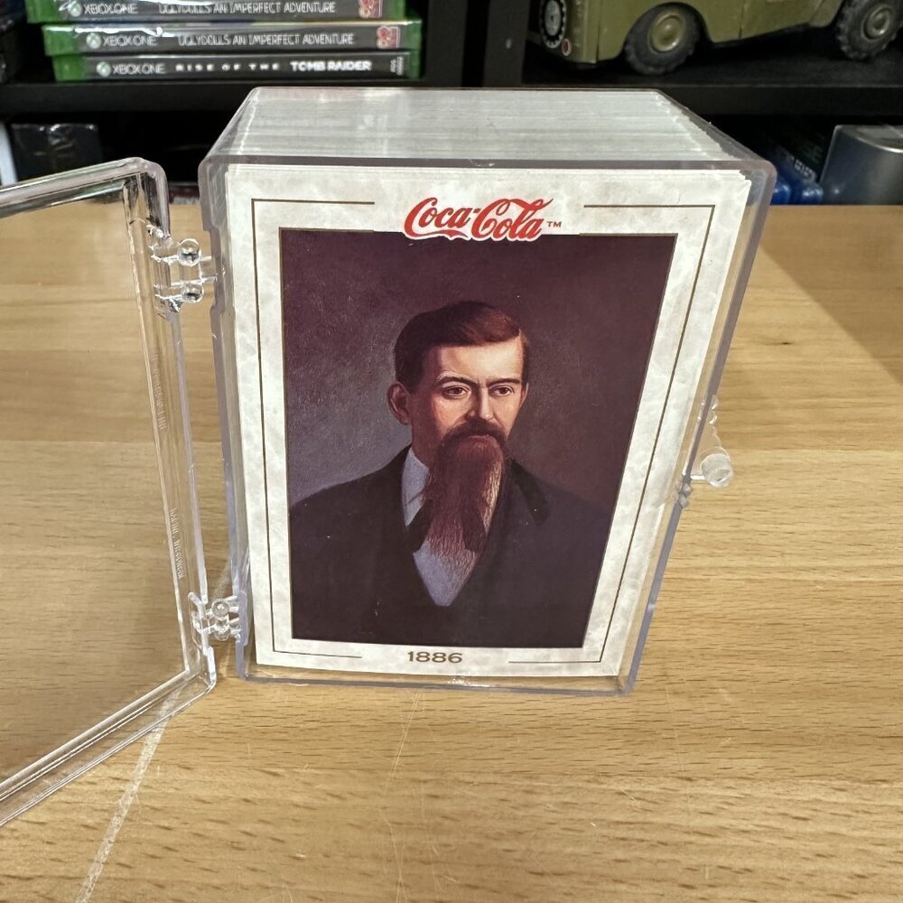 COCA-COLA SERIES 1 (Collect-A-Card/1993) Complete Trading Card Set (1-100)